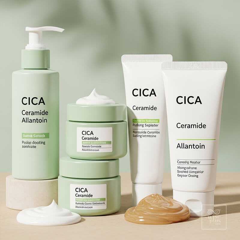 สูตรเซรั่ม OEM สำหรับผิวแพ้ง่ายด้วย CICA และ Ceramide