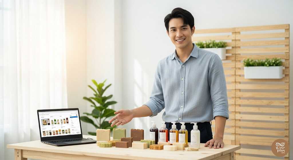 การทำการตลาดและขยายธุรกิจสบู่ธรรมชาติ