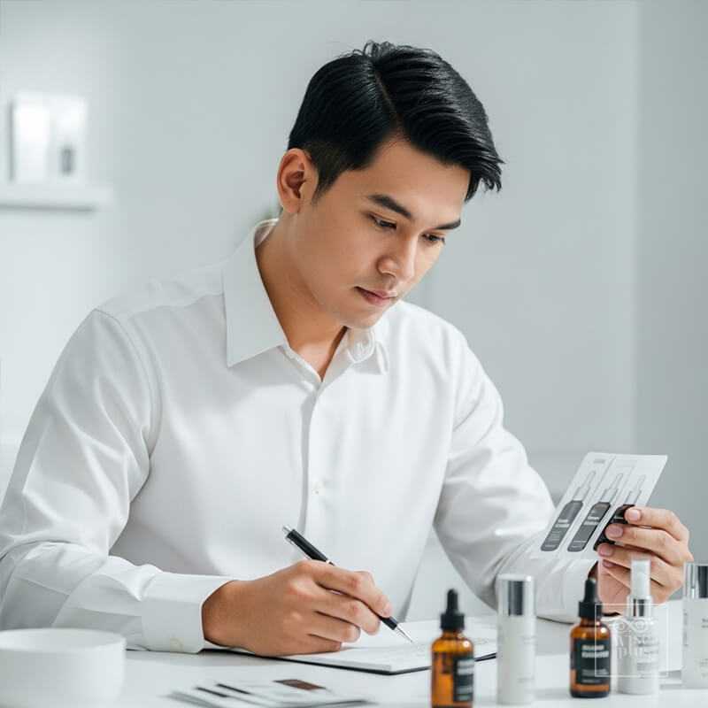 เริ่มต้นสร้างแบรนด์เซรั่มสำหรับผู้ชาย