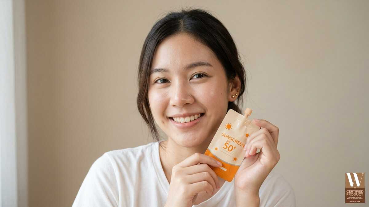 ผลิตภัณฑ์กันแดดช่วยปกป้องผิวจากรังสี UVA และ UVB