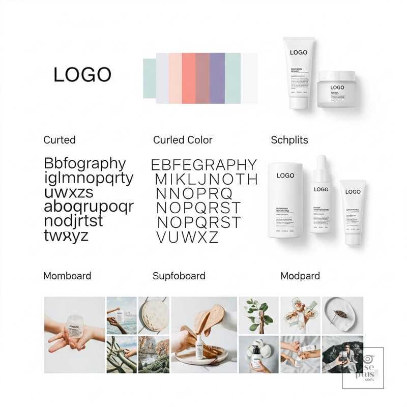 องค์ประกอบหลักของ Visual Identity สำหรับแบรนด์สกินแคร์
