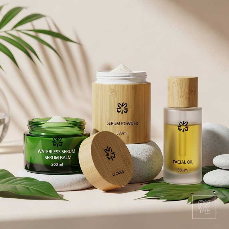 เซรั่มสูตรไร้น้ำเน้นความยั่งยืนสำหรับ OEM