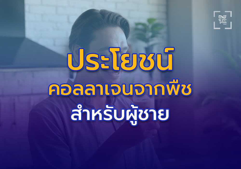 ประโยชน์ของคอลลาเจนจากพืชสำหรับผู้ชาย