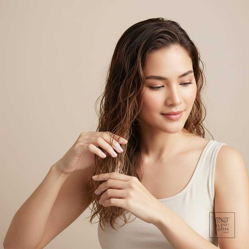 ครีมจับลอนเนื้อเบาสำหรับผมลอนคลาย 2A–2C