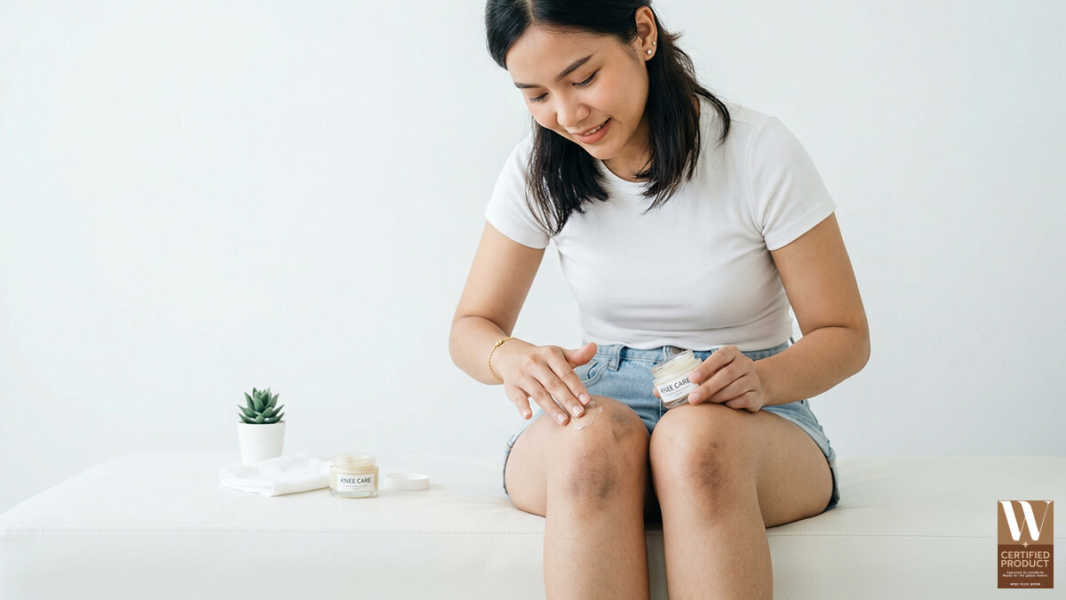 ทำไมหัวเข่าถึงดำได้