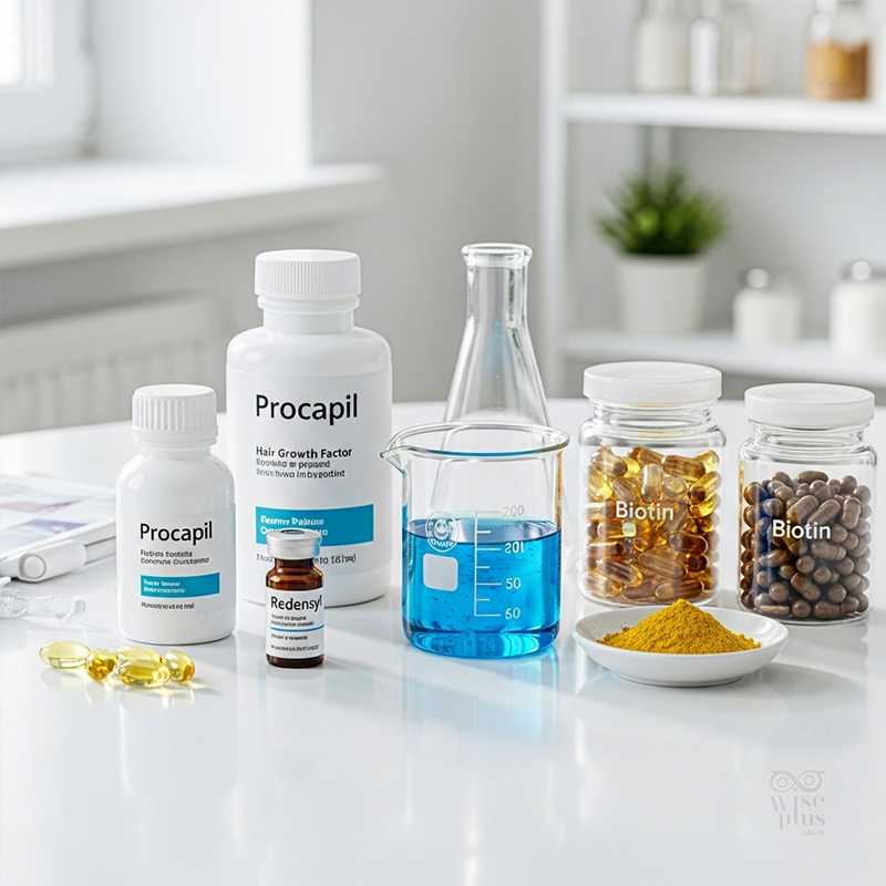 ส่วนผสมกระตุ้นเส้นผมใหม่ในสูตรเซรั่มบำรุง