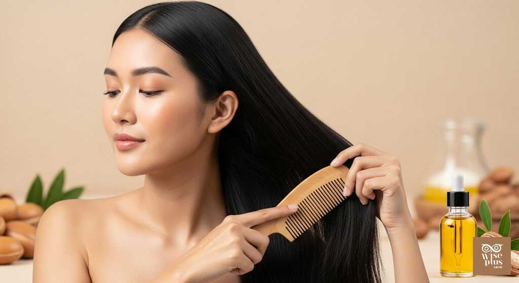 อาร์แกนออยล์บำรุงผมแห้งแตกปลายให้ชุ่มชื้น