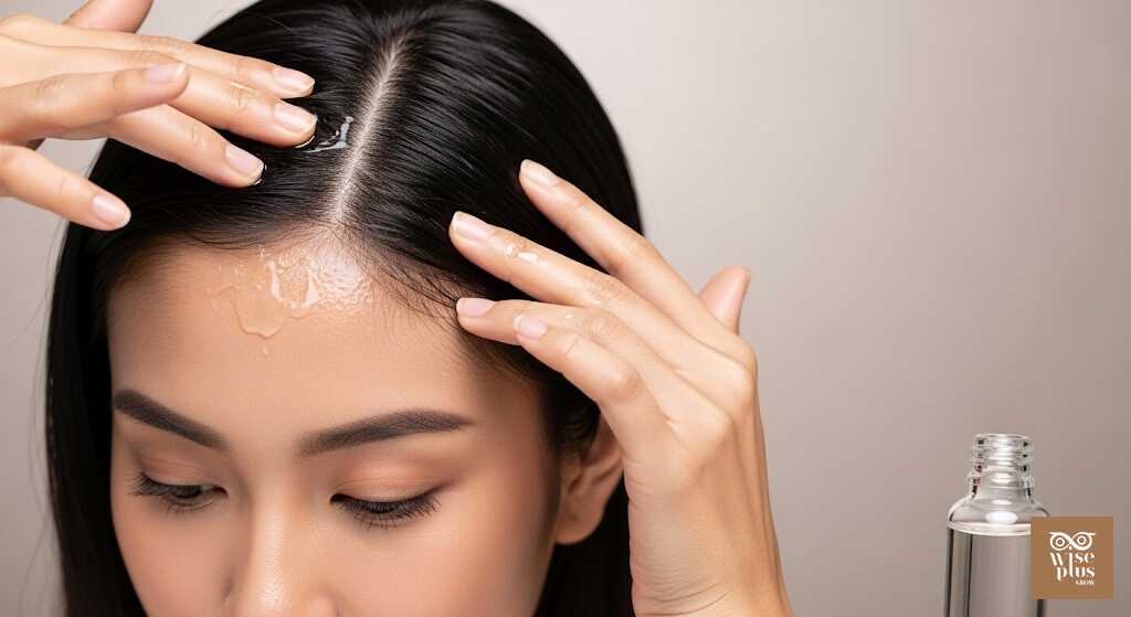 คาเฟอีนสารสกัดกระตุ้นการไหลเวียนบนหนังศีรษะ