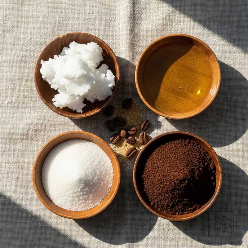 ส่วนผสมสครับน้ำมันจากธรรมชาติ