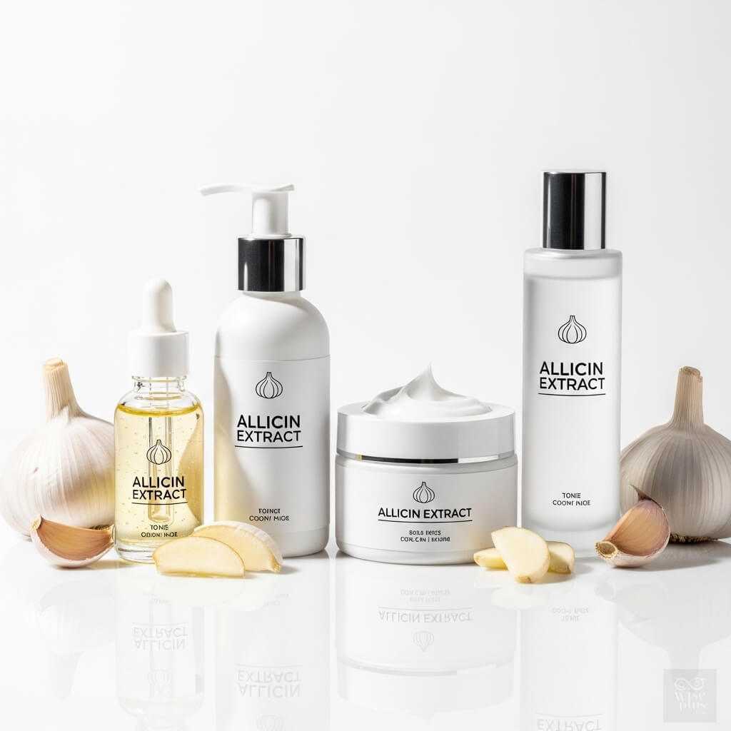 ขวดสกินจากสารสกัดกระเทียม Allicin Extract