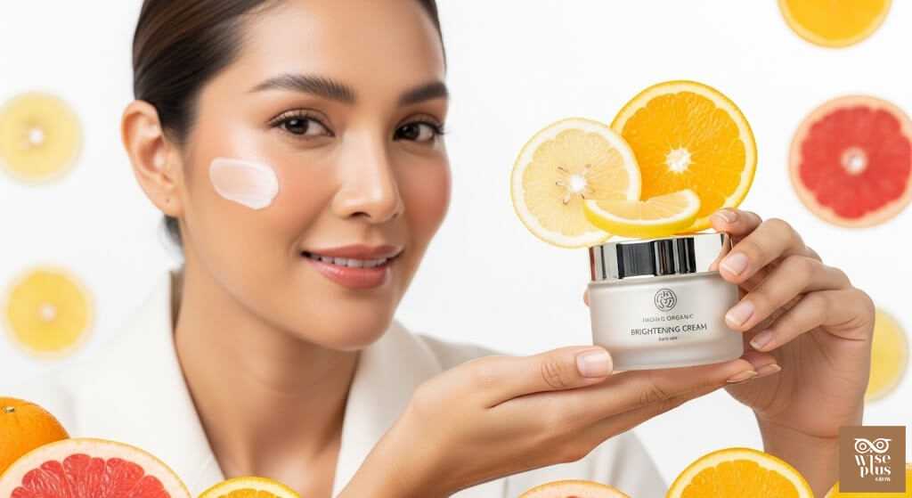 ครีมบำรุงผิวออร์แกนิคสูตร Vitamin C สำหรับผิวกระจ่างใส OEM