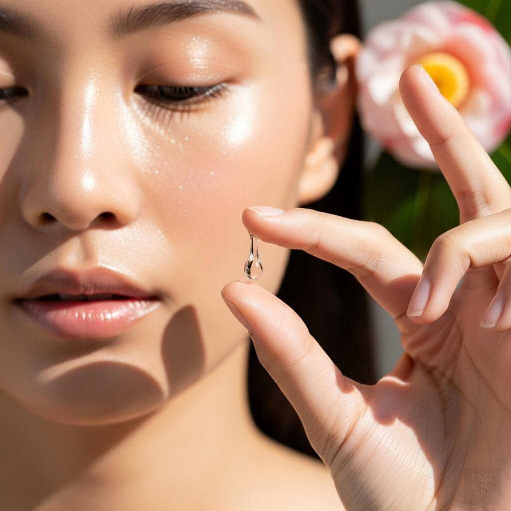 สารสกัดดอกคามิเลียช่วยเติมความชุ่มชื้นให้ผิว