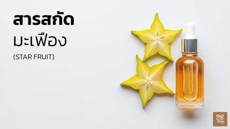 สารสกัดมะเฟืองเพื่อผิวกระจ่างใสและคุมมัน