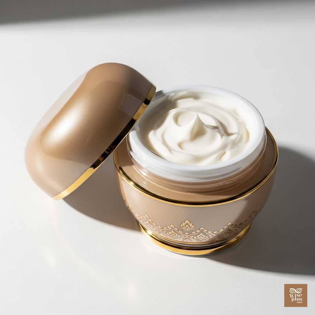 กระปุกครีมบำรุงผิวพรีเมียม