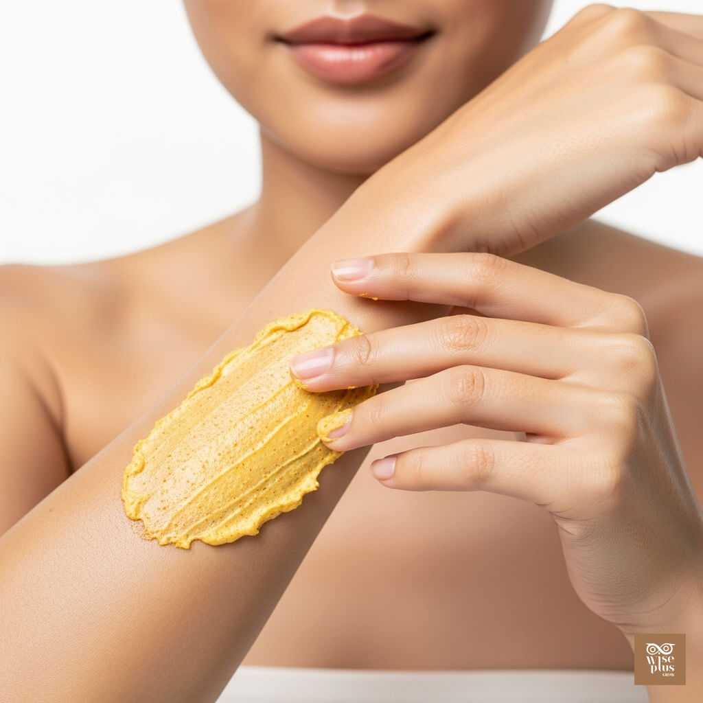 สครับขมิ้นผลัดเซลล์ผิวอย่างอ่อนโยน