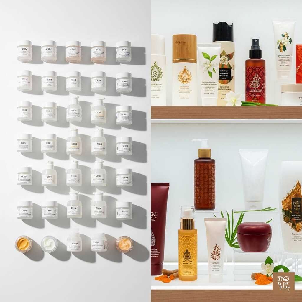 ความแตกต่างระหว่างผลิตครีม ODM และ OBM