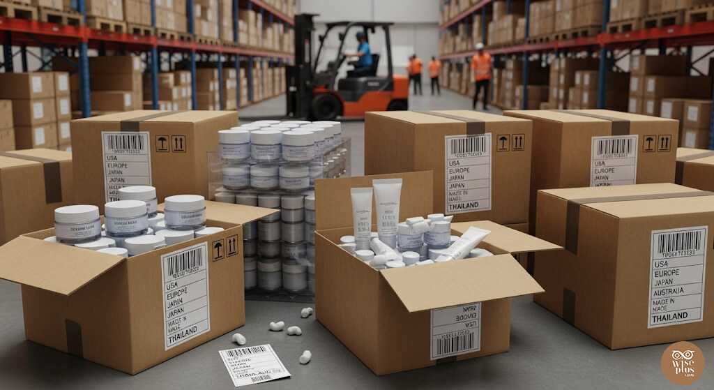 ขั้นตอนส่งออกครีม OEM ไทยไปต่างประเทศ