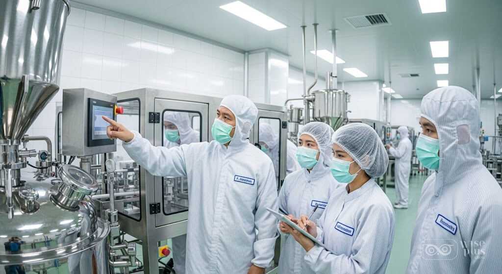 โรงงาน OEM ผลิตครีมมาตรฐาน GMP ISO