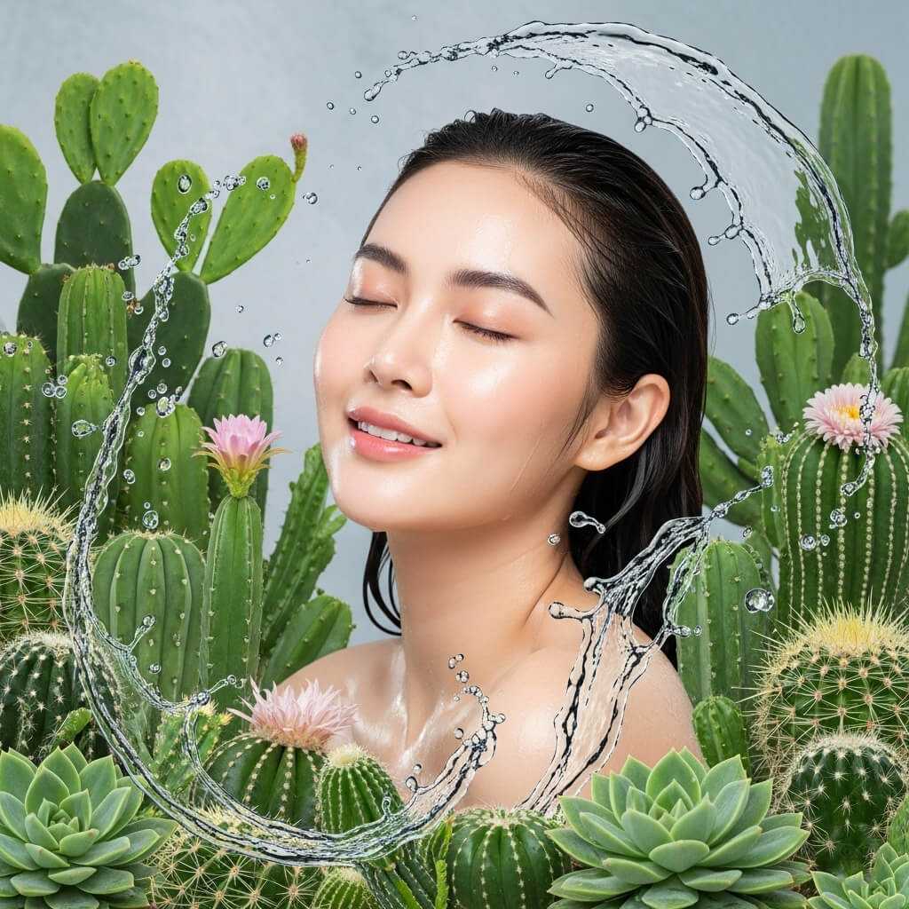 สารสกัดกระบองเพชรช่วยฟื้นฟูผิวแห้งให้ชุ่มชื้น