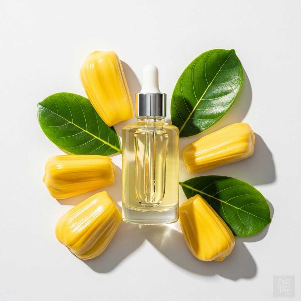 ขวดเซรั่มสารสกัดลูกขนุนสำหรับสกินแคร์