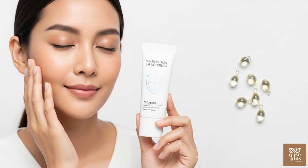 ครีมสร้างเกราะป้องกันผิว Sensitive Skin Barrier Cream OEM Shopee