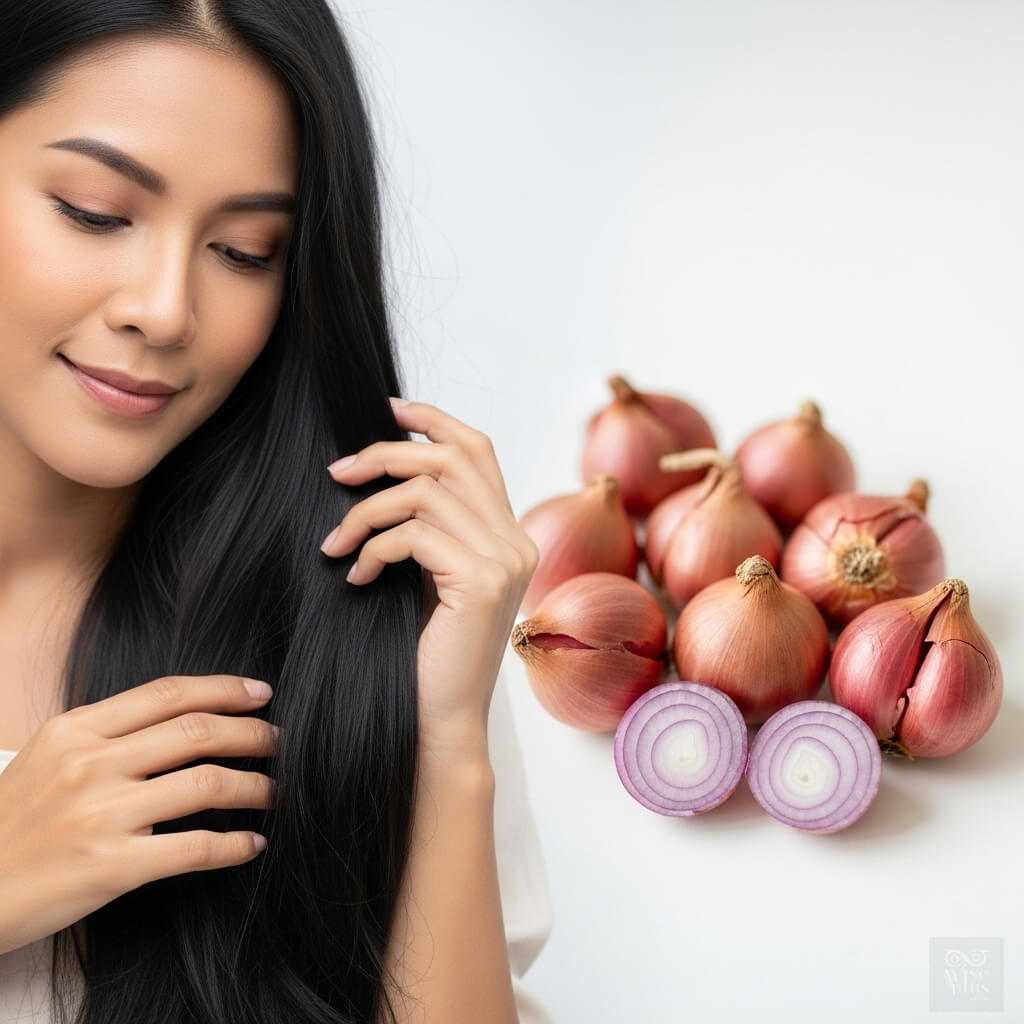 สารสกัดหัวหอมแดงบำรุงเส้นผมและหนังศีรษะ