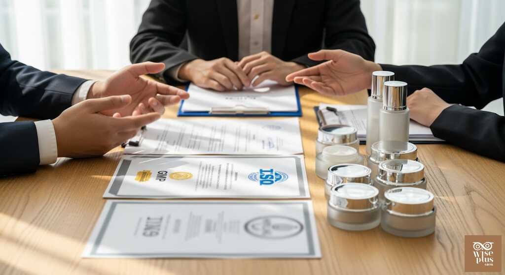 ตรวจสอบมาตรฐานโรงงานผลิตครีมก่อนทำสัญญา