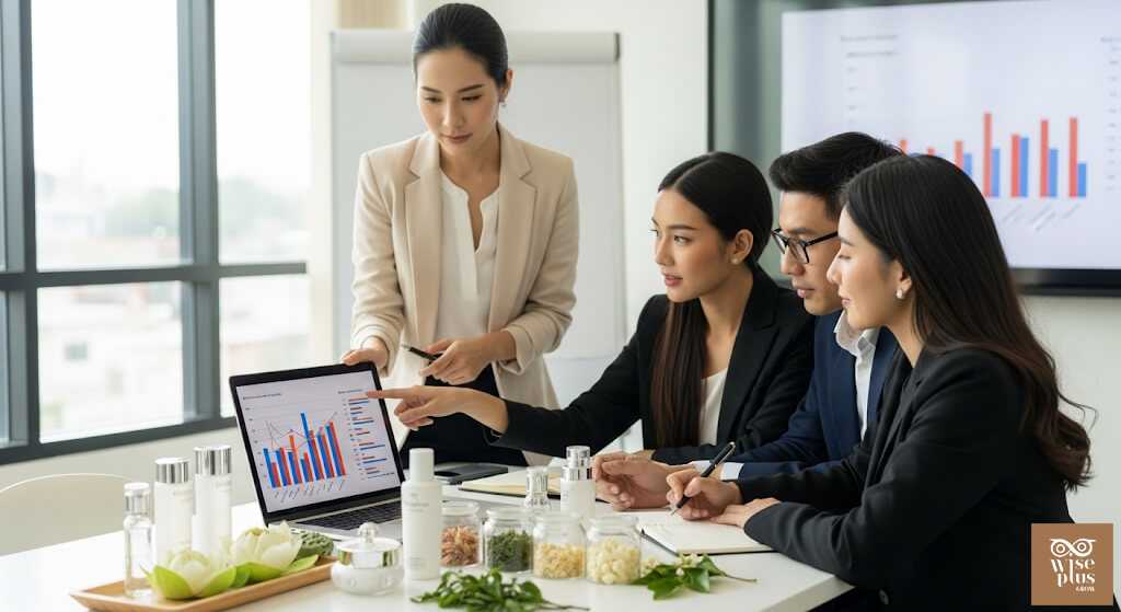 การวิเคราะห์ความต้องการของตลาดสกินแคร์โดยทีม R&D