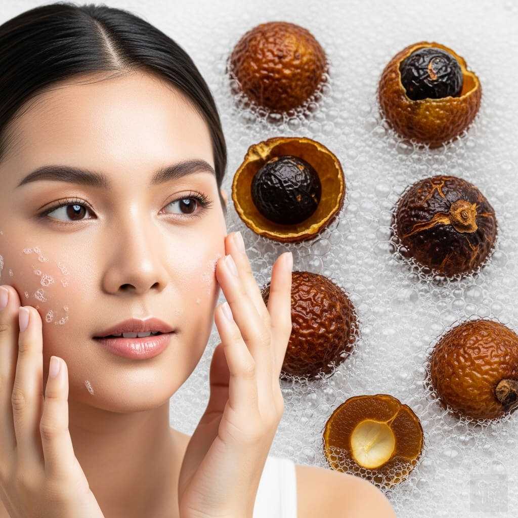 มะคำดีควายช่วยฟื้นฟูผิวแห้งให้ชุ่มชื้น