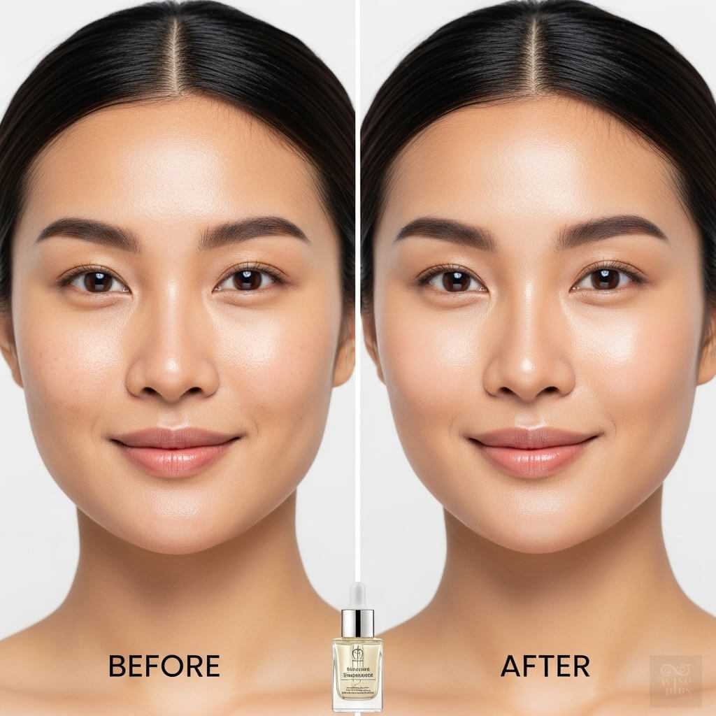 ผลลัพธ์ผิวชุ่มชื้นและกระจ่างใสด้วยโซเดียมพีซีเอ