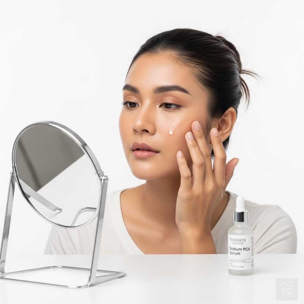 การใช้โซเดียมพีซีเอเซรั่มเพื่อเพิ่มความชุ่มชื้นให้ผิว