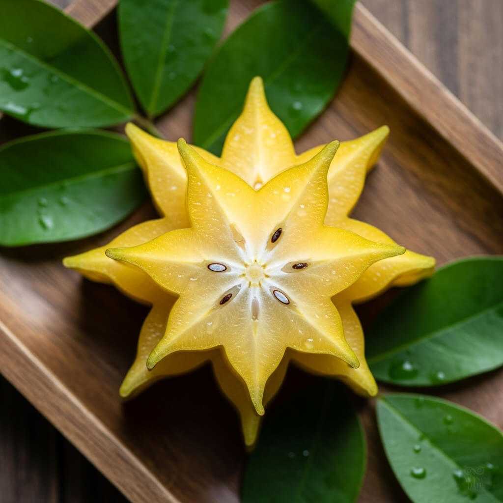 มะเฟืองผลไม้เขตร้อนแหล่งสารสกัดสกินแคร์