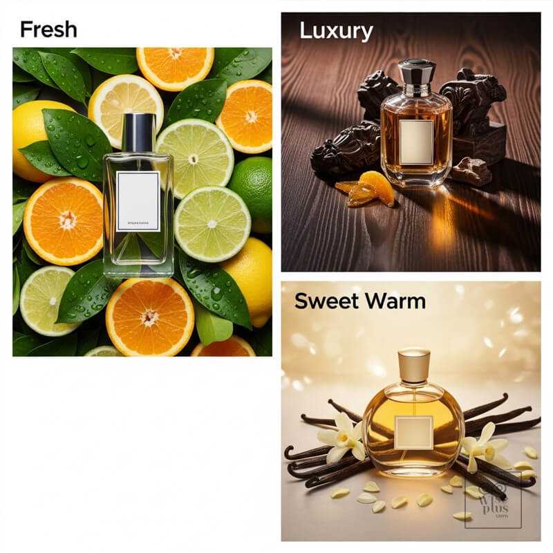 โทนกลิ่น Fresh Luxury และ Sweet Warm