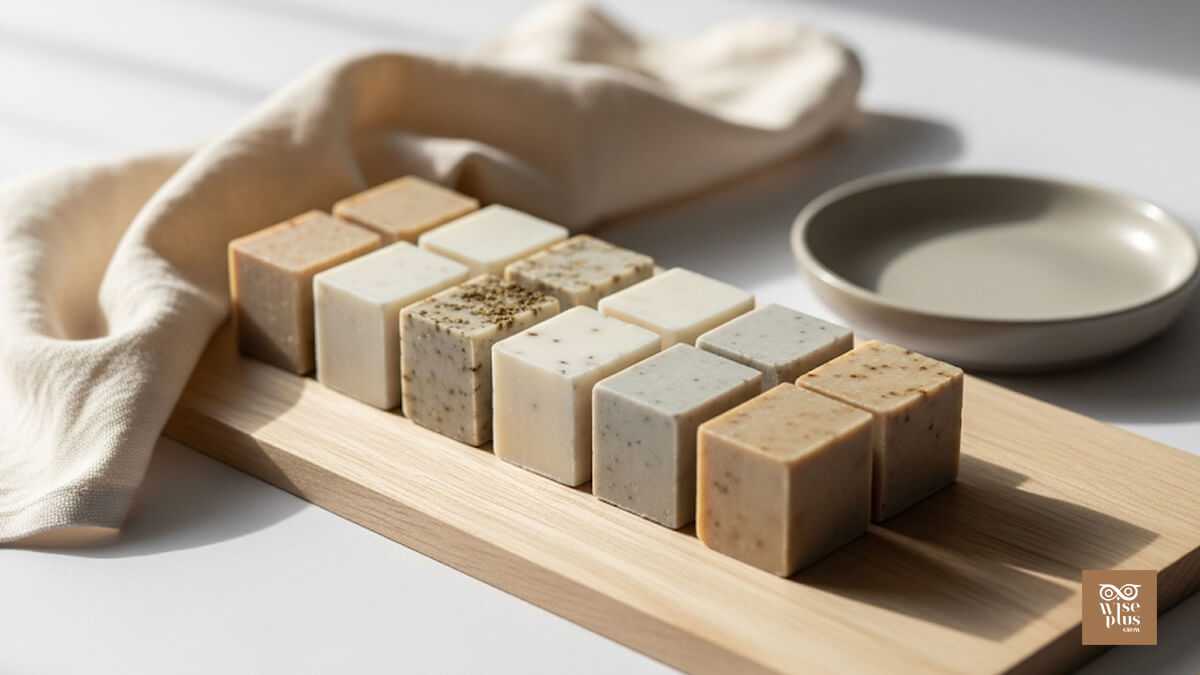 ชุดเริ่มต้นสบู่หอมอโรมาขนาดทดลองโทนมินิมอล