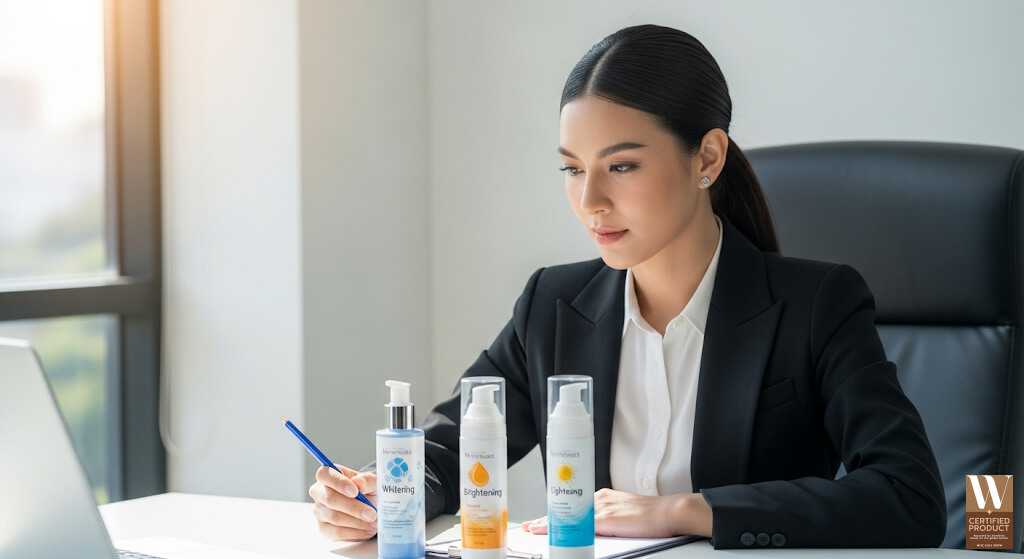 เจ้าของแบรนด์สกินแคร์เลือกใช้คำ Whitening Brightening Lightening