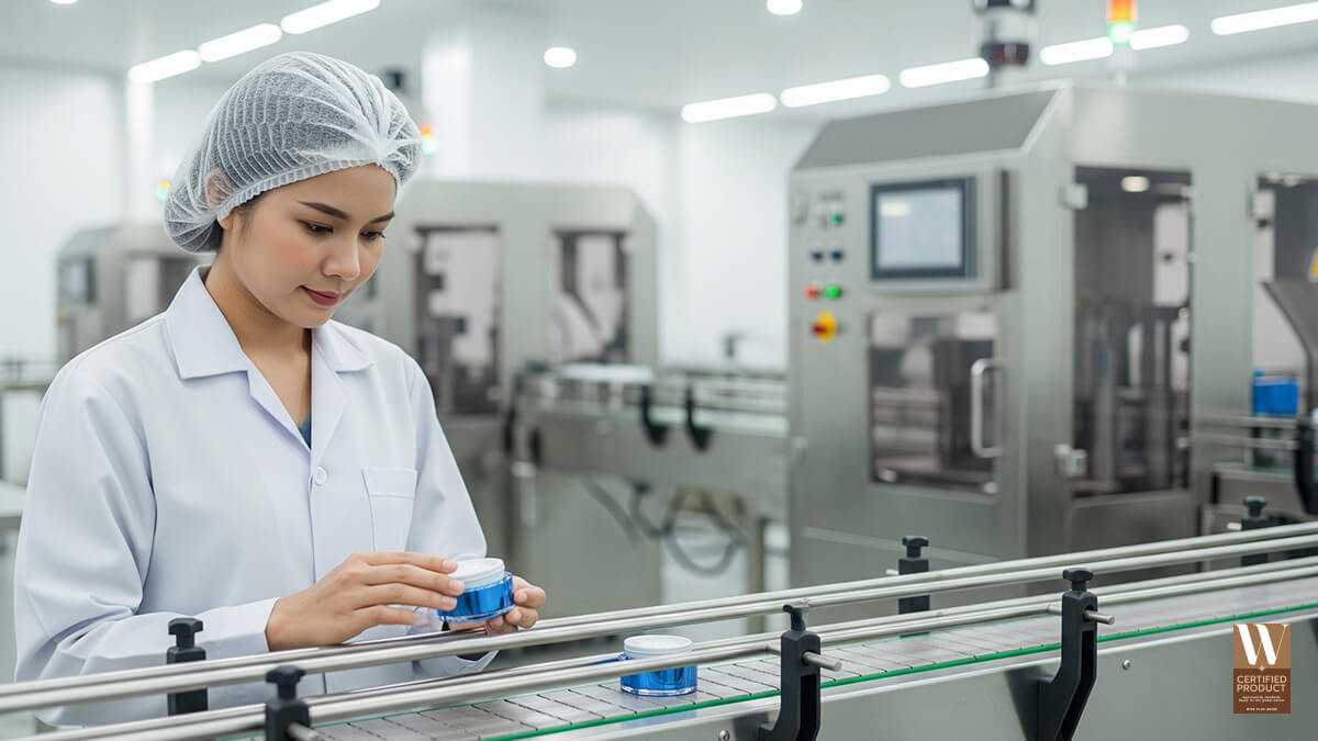 โรงงานผลิตครีมมาตรฐาน GMP และ ISO