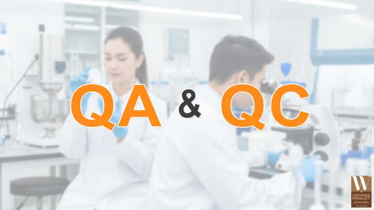 กระบวนการ QA QC ในห้องแล็บสกินแคร์