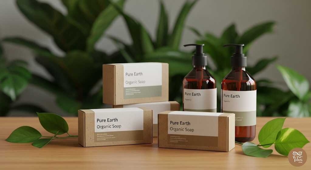 บรรจุภัณฑ์สบู่ออร์แกนิคเป็นมิตรต่อสิ่งแวดล้อม