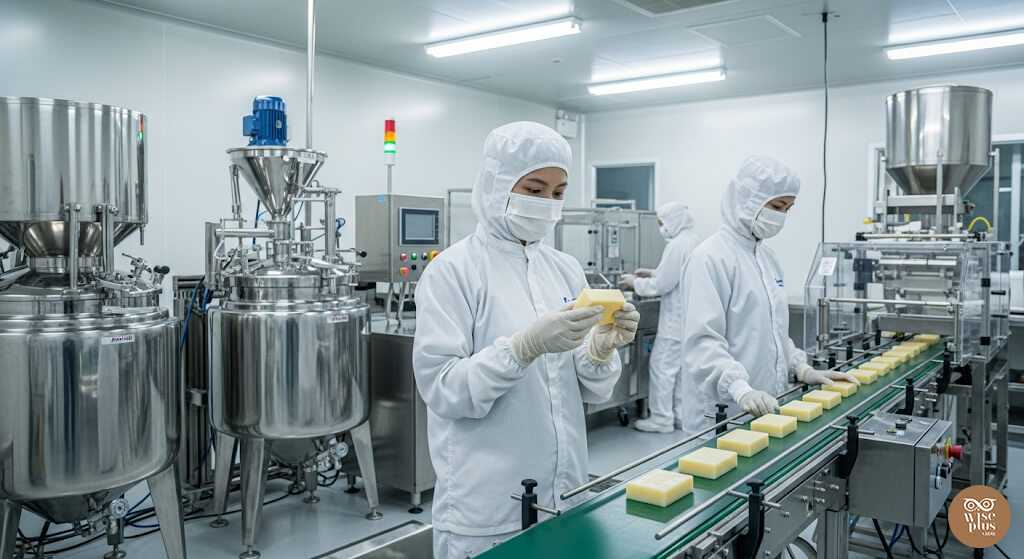 มาตรฐาน GMP และ ISO ในโรงงานผลิตสบู่ OEM