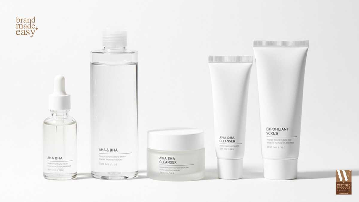 วิธีใช้ AHA BHA ให้ผิวกระจ่างใสและลดสิวอุดตัน