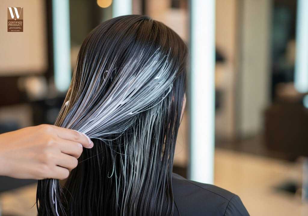 เคราตินผมตรงช่วยเคลือบและบำรุงเส้นผมให้เงางาม