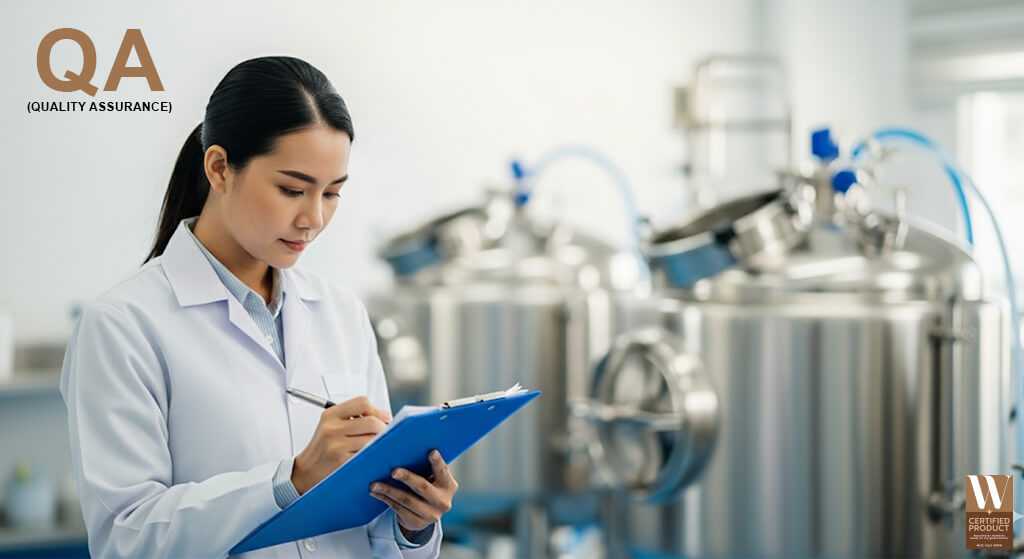 การทำงาน QA ตรวจสอบมาตรฐานการผลิตสกินแคร์