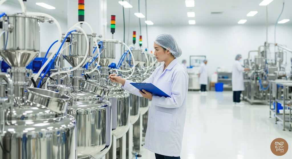 ตรวจสอบมาตรฐาน GMP โรงงานผลิตครีม