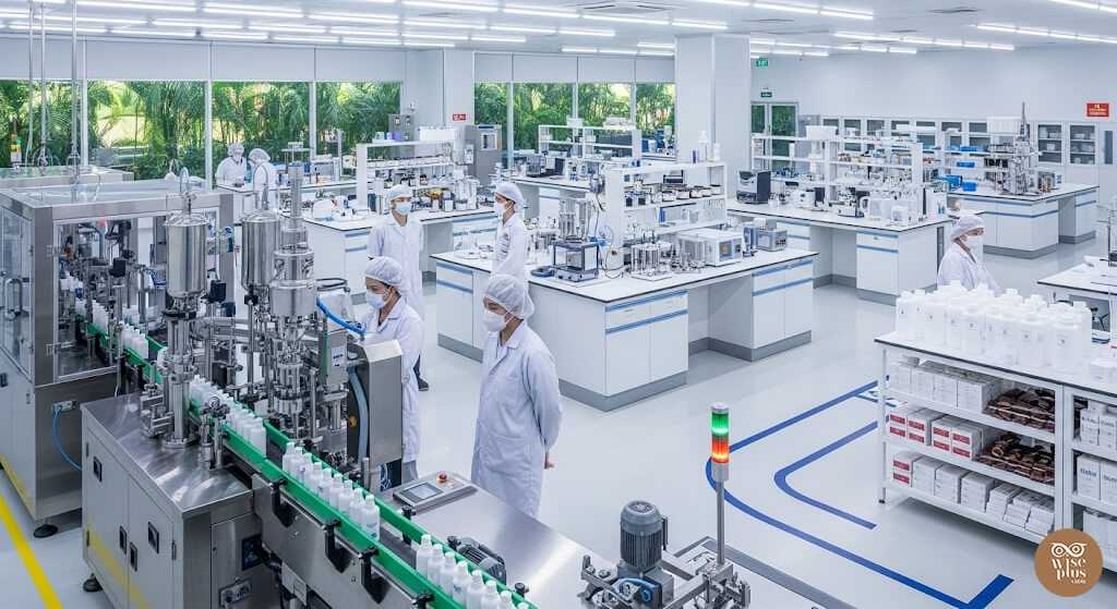 มาตรฐาน GMP ISO โรงงานผลิตครีมกันแดด