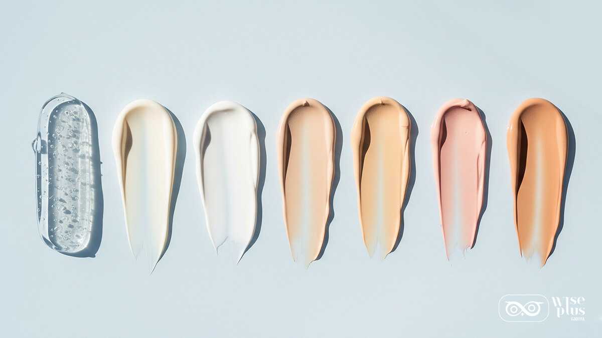 ประเภทเนื้อครีมกันแดด SPF หลากหลายสูตร