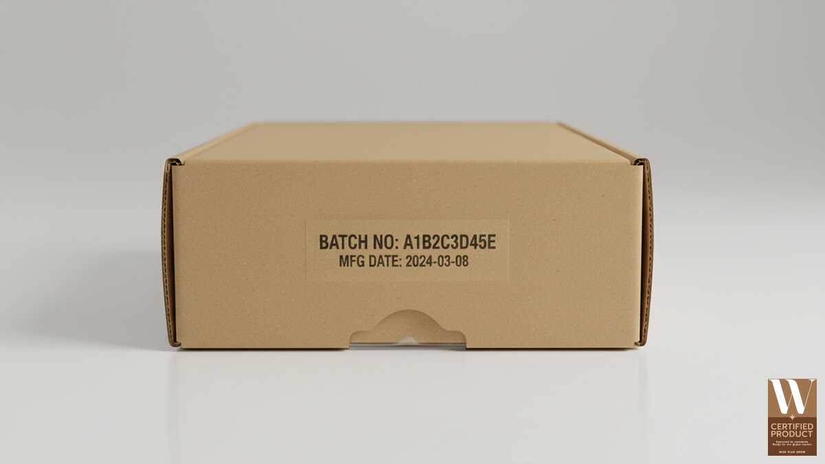 ตำแหน่งที่นิยมพิมพ์รหัส Batch Number บนบรรจุภัณฑ์เครื่องสำอาง