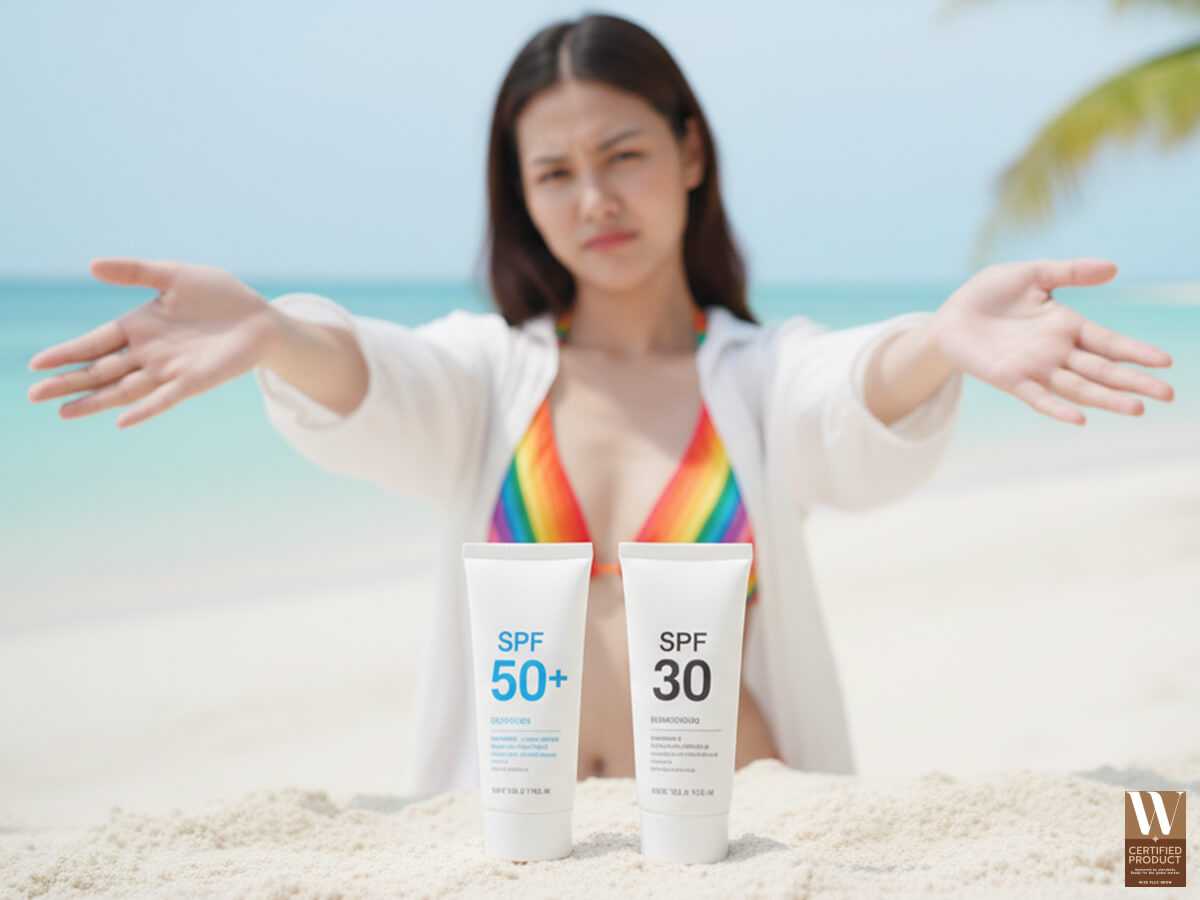 วิธีเลือกใช้กันแดด SPF30 หรือ SPF50 ให้เหมาะกับสภาพผิวและกิจกรรมประจำวัน