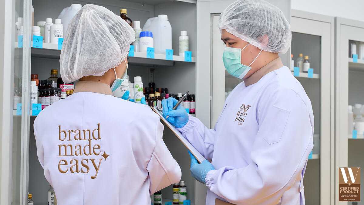 การทดสอบประสิทธิภาพและความปลอดภัยของสูตรครีม