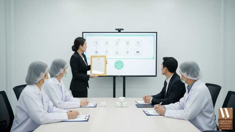 ขั้นตอนการขอรับรองมาตรฐานอยสำหรับโรงงานผลิตครีมขนาดกลางและขนาดเล็ก