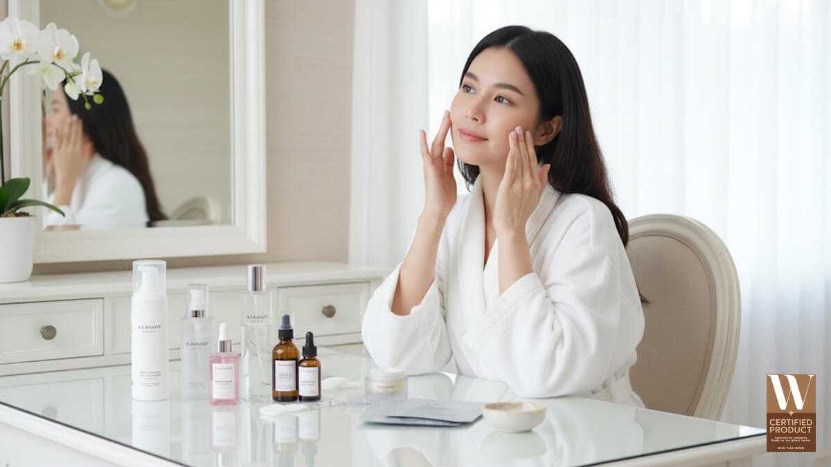 ลำดับสกินแคร์ 10 ขั้นตอนแบบเกาหลี